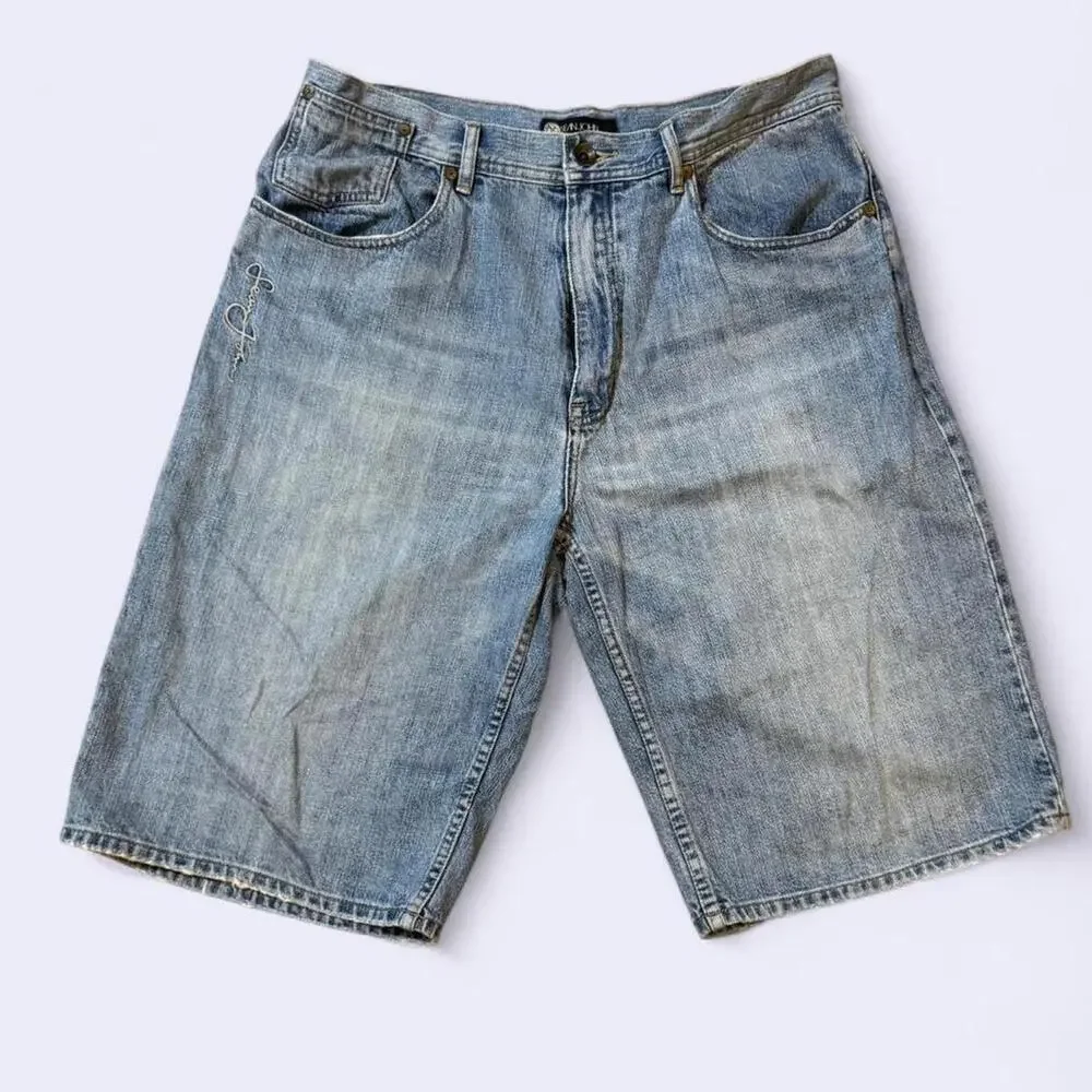 Vintage Sean John baggy Jorts jean shorts - Picture 1 of 7